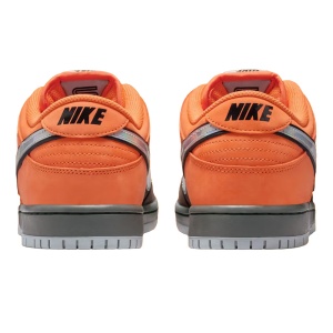 Incaltaminte Nike SB Dunk Low Pro Muni Safety Orange/Wolf Grey/Baroque Brown/Iron Grey/Black - Img 4