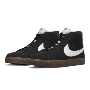 Incaltaminte Nike SB Zoom Blazer Mid Black/Black/Sail/White - Img 5