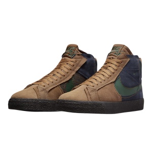 Incaltaminte Nike SB Zoom Blazer Mid Prm Legend Dark Brown/Obsidian/Light British Tan/Fir - Img 5