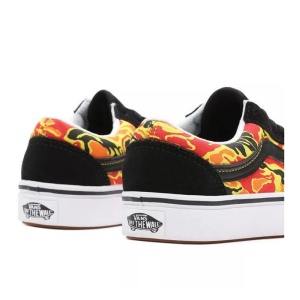 Incaltaminte Vans Old Skool ComfyCush (Flame Camo) Black/True White - Img 4