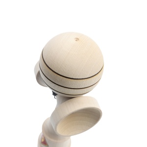 Kendama USA Craft Jet Shape Birch Triple Burnt Line Birch - Img 3