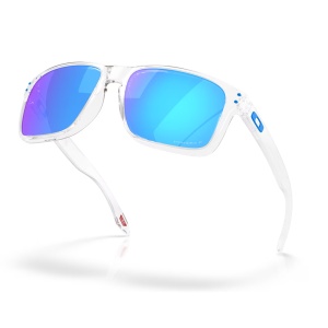 Ochelari de soare Oakley Holbrook XXL Polished Clear Prizm Sapphire Polarized - Img 4