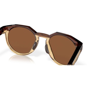 Ochelari de soare Oakley HSTN Kylian Mbappe Dark Amber/Light Curry Prizm Tungsten - Img 6