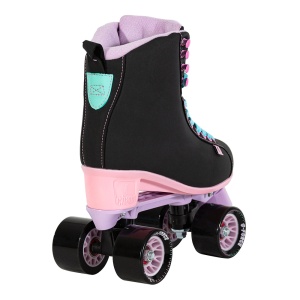 Patine cu rotile Chaya Lifestyle Melrose Black Pink - Img 3