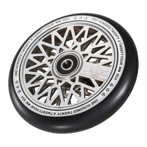 Roata Trotineta Blunt 120mm Diamond Hollow Core Chrome/Black - Img 2