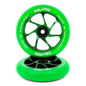 Roata Trotineta Slamm 110mm Team Green + Abec 9 - Img 3