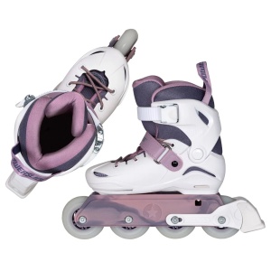 Role copii Powerslide Kids Jet White/Blackberry - Img 4