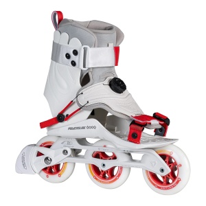 Role Powerslide Doop Urban 100 White/Grey/Red - Img 2