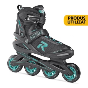 Role Roces Icon W Black/Aqua 42 Produs utilizat