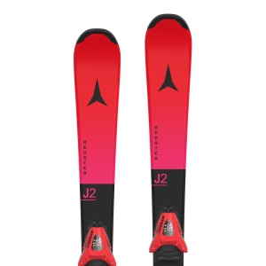 Schiuri Atomic Redster J2 100-120 + legaturi C 5 GW Red Tension/Black 25/26 - Img 4
