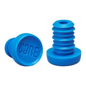 Set 2 Bar Ends Core Ghidon Otel Blue