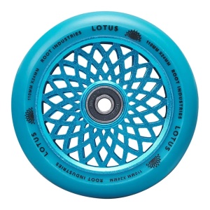Set 2 roti Trotineta Root Lotus 110mm Radiant Blue - Img 2