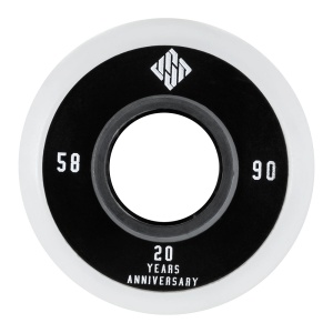 Set 4 roti agresive USD Team 58mm/90A Black/White