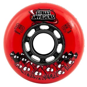 Set 4 Roti FR Street Invaders Rosii 76mm/84a