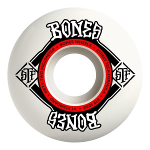 Set 4 Roti Skateboard Bones STF Standard V1 White 103A 52mm