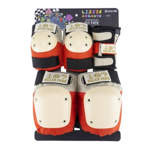 Set protectii 187 Killer Jr. Six Lizzie Orange - Img 1