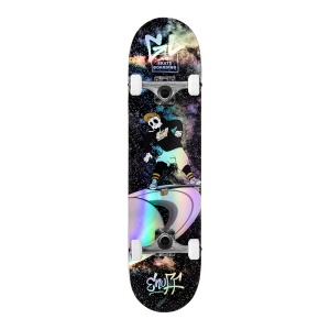 Skateboard Enuff Skully Hologram Black 7.75inch