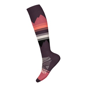 Sosete Smartwool W Ski Targeted Cushion Pattern Otc Ski Purple Iris