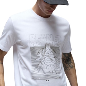 Tricou Oakley Futurescape Protopia White - Img 5