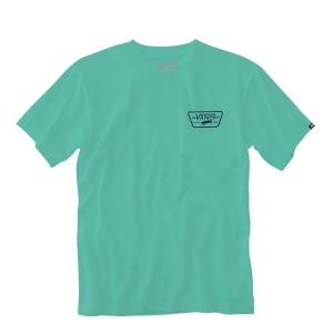 Tricou Vans Full Patch Back SS Waterfall/Dress Blues - Img 1