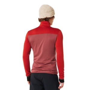 Bluza Oakley Canopy Full Zip Flame Red - Img 3