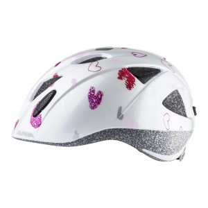 Casca Alpina Ximo White Hearts Gloss - Img 4
