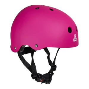 Casca Triple 8 Lil 8 Neon Pink - Img 2
