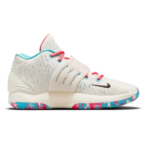 Ghete Baschet Nike KD 14 Cashmere/White/Turquoise Blue/Multi-Colour - Img 2