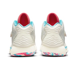 Ghete Baschet Nike KD 14 Cashmere/White/Turquoise Blue/Multi-Colour - Img 5