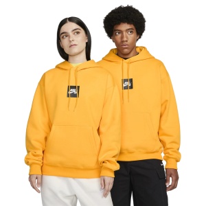 Hanorac Nike SB Fleece HD Box University Gold - Img 4