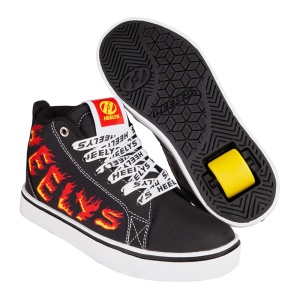 Heelys Racer 20 Mid Black/White/Red/Yellow/Flame - Img 1