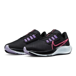 Incaltaminte Alergare Nike Wmns Air Zoom Pegasus 38 Black/Lilac/Pure Platinum/Hyper Pink - Img 4
