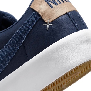 Incaltaminte Nike SB Zoom Blazer Low Pro GT Prm Midnight Navy/White - Img 8