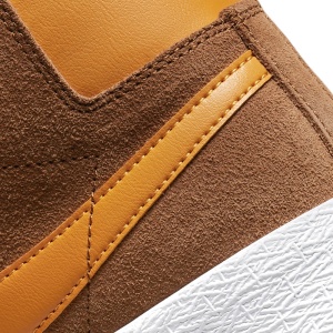 Incaltaminte Nike SB Zoom Blazer Mid Pecan/Pecan/White/Light Curry - Img 8