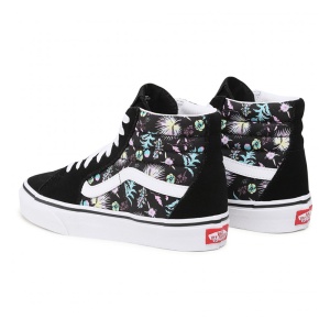 Incaltaminte Vans Sk8-Hi (Paradise Floral) Black/White - Img 3