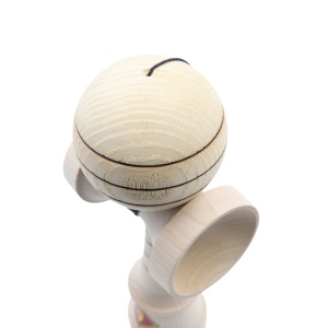 Kendama USA Craft Jet Shape Birch Triple Burnt Line Ash - Img 3