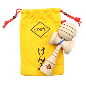 Kendama USA Craft Jet Shape Maple Triple Burnt Line Maple - Img 4