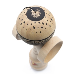 Kendama USA Craft Jet Shape Triple Burn Line Birch - Img 3
