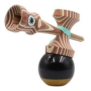 Kendama USA Craft Spectra Desert Dune Sol 2UP Black/Gold - Img 2