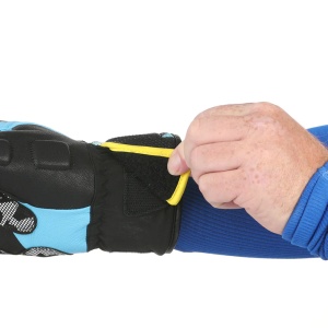Manusi Level SQ JR CF Mitt Yellow-Blue - Img 5