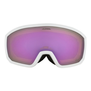 Ochelari Alpina Scarabeo JR Q-Lite White-Confetti Matt/Rose - Img 2