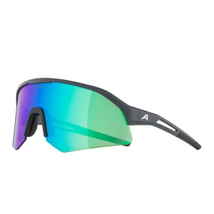 Ochelari de soare Alpina Sonic HR Midnight-Grey Matt Q-Lite Mirror Green - Img 4