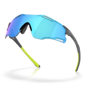 Ochelari de soare Oakley Cybr Zero Matte Carbon Prizm Sapphire W/ Uranium Ink - Img 4