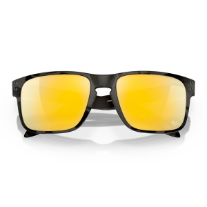 Ochelari de soare Oakley Holbrook Matte Black Tortoise Prizm 24K Polarized - Img 6