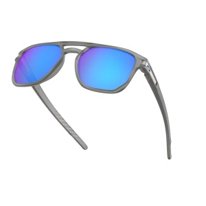 Ochelari de soare Oakley Latch Beta Matte Grey Ink Prizm Sapphire Polarized - Img 4