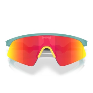 Ochelari de soare Oakley pentru copii Resistor Sweep Fortnite Fishstick Matte Pacific Prizm Ruby - Img 5