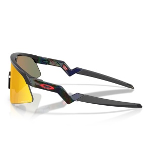 Ochelari de soare Oakley pentru copii Resistor Sweep Patrick Mahomes Dark Galaxy Prizm Ruby - Img 3