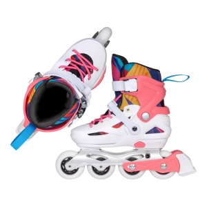 Role copii Playlife Flash Pink White/Pink - Img 4