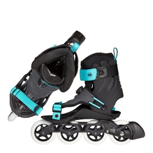 Role Powerslide Doop Urban 90 Black/Teal - Img 5