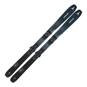 Schiuri Atomic Maverick 86C + legaturi Warden 11 MNC Metalic Blue/Red 22/23 - Img 1
